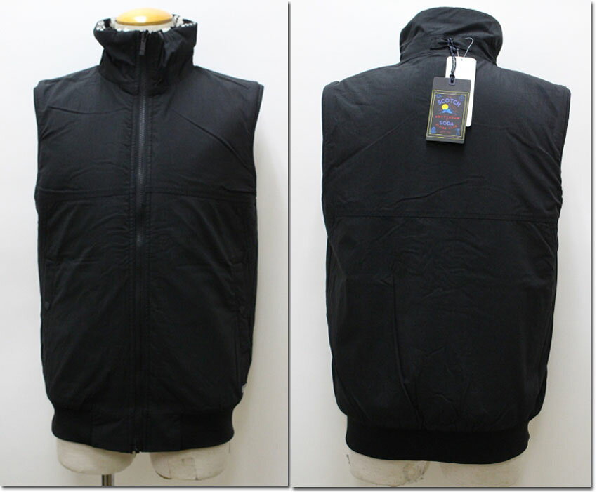 SCOTCH＆SODA　【スコッチ＆ソーダ】リバーシブルベスト　ボア　292-62600　【10P09Jul16】