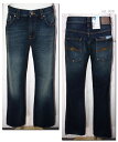 ヌーディージーンズ NUDIE jeans　【ヌーディージーンズ】 ストレートデニム　SLIM JIM straight tubeleg CRISPY SCRAPED 30161-1347　【10P09Jul16】