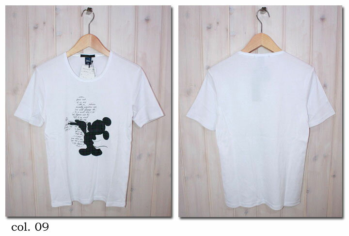 乐天商城 - NICOLE CLUB FOR MEN 【ニコルクラブフォーメン】　ディズニープリント半袖Tシャツ　0262-9014　【10P09Jul16】
