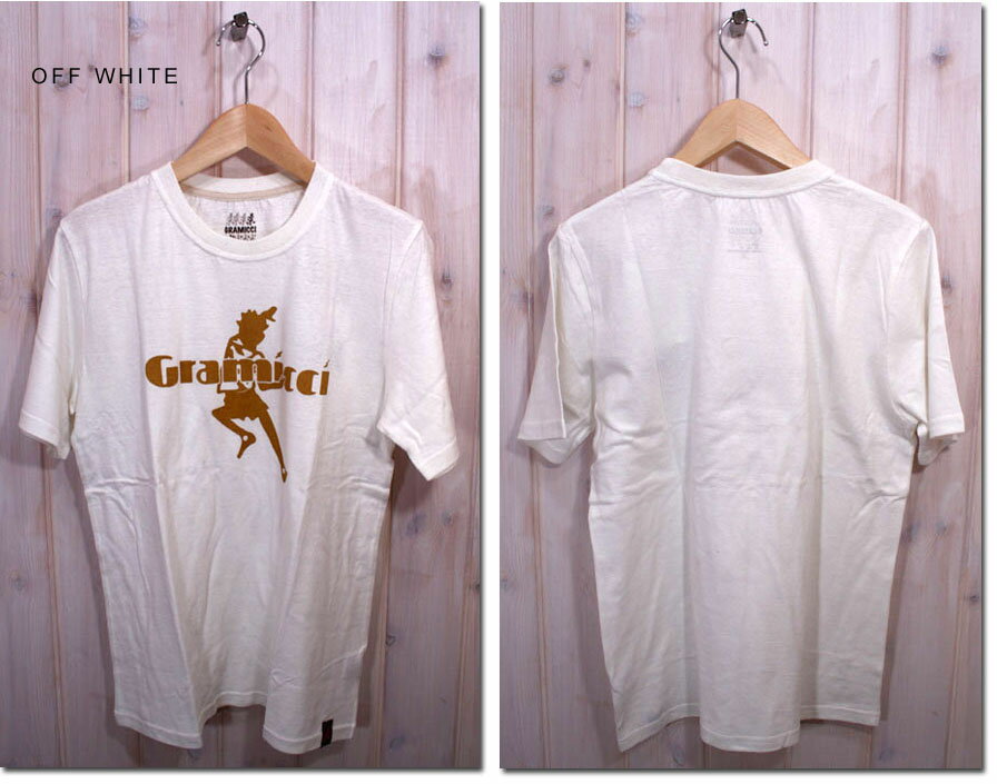 乐天商城 - GRAMiCCi　【グラミッチ】　ヘンプ混天竺プリント半袖Tシャツ GMT-S001　【10P09Jul16】