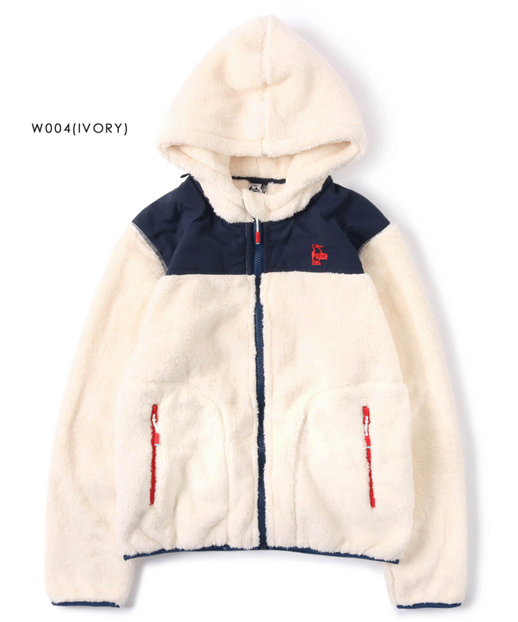 チャムス パーカー メンズ CHUMS　【チャムス】エルモフリースフルジップパーカー　ボア　Bonding Fleece　CH04-1169