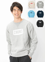 チャムス トレーナー メンズ CHUMS　【チャムス】　ボートロゴクルーネックスウェット　スウェットシャツ　Boat Logo Crew Top 　CH00-1145