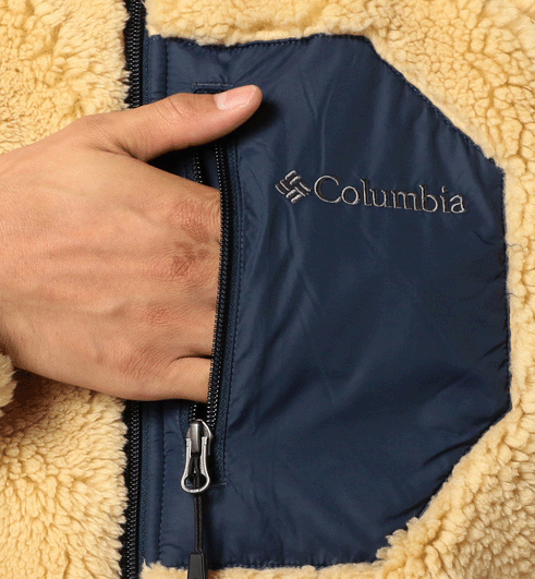 Columbia　【コロンビア】ボア　フリース　アーチャーリッジジャケット　ジップアップ　ARCHER RIDGE JACKET　PM3743