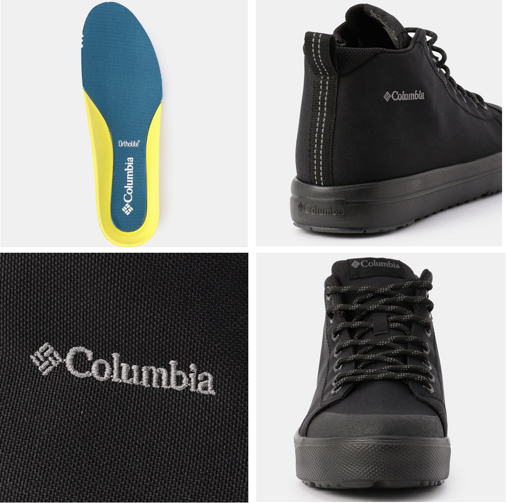 Columbia　【コロンビア】　タウン仕様のスリムな外観に防水加工、クッション性やグリップ力を加えた実力派シューズ　ホーソンレイン2アドバンス オムニテック　Hawthorne Rain II Advance Omni-Tech　靴　YU0314