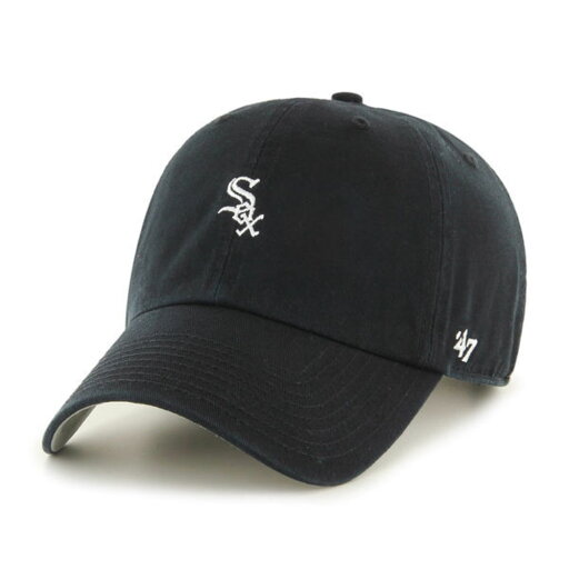 47Brand 【フォーティーセブンブランド】 ホワイトソックス ベースランナー 定番キャップ ’47クリーンナップ ブラック White sox Base Runner ’47 CLEAN UP Black ベースボールキャップ メジャーリーグ 帽子 47Brand 【フォーティーセブンブランド】 ホワイトソックス ベースランナー 定番キャップ ’47クリーンナップ ブラック White sox Base Runner ’47 CLEAN UP Black ベースボールキャップ メジャーリーグ 帽子