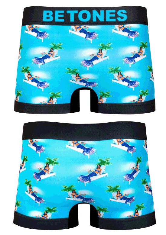 乐天商城 - BETONES　【ビトーンズ】　『クリックポストの場合はパッケージ無し』　ボクサーパンツ　アンダーウェア　リトルマーメイド　LITTLE MERMAID LM001