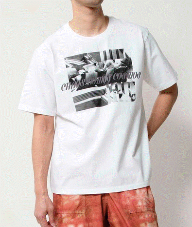 樂天商城 - Johnbull　【ジョンブル】　半袖Tシャツ　フォトプリントTシャツ　CHAOS　25806