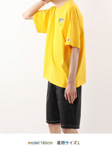 樂天商城 - Champion　【チャンピオン】　ショートスリーブTシャツ　キャンパス　半袖ポケットTシャツ　C3-T340