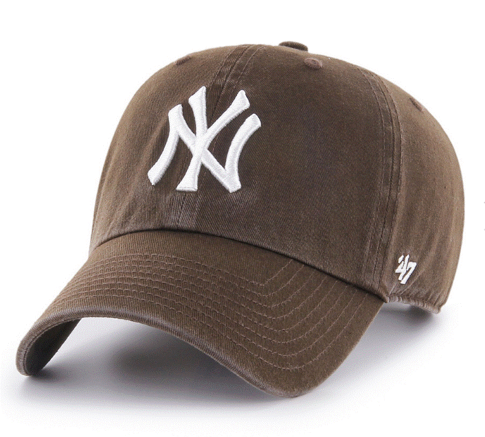 47Brand 【フォーティーセブンブランド】　 ヤンキース キャップ ‘47 クリーンナップ　ブラウン　Yankees ‘47 CLEAN UP Brown　ベースボールキャップ　帽子　メジャーリーグのサムネイル