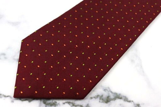 シャルル ジョルダン CHARLES JOURDAN ドット柄 ブラウン シルク ブランド ネクタイ 送料無料 【中古】【美品】 シャルル ジョルダン CHARLES JOURDAN ドット柄 ブラウン シルク ブランド ネクタイ 送料無料 【中古】【美品】
