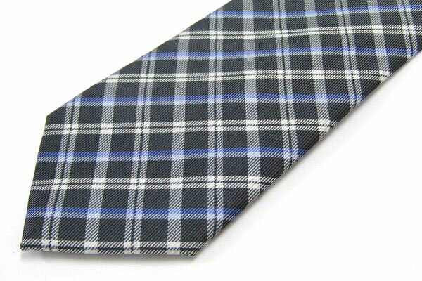 ブリックハウス チェック柄 メンズ ネクタイ 送料無料 【中古】【美品】