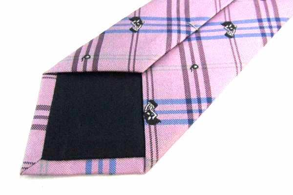 ブリックハウス BRICK HOUSE チェック柄 メンズ ネクタイ 送料無料 【中古】【美品】