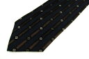 レノマ renoma 小紋柄 ストライプ柄 日本製 メンズ ネクタイ 送料無料 【中古】【美品】