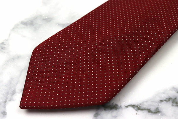 カルディアーネ CALDIANE ドット柄 メンズ ネクタイ 送料無料 【中古】【美品】