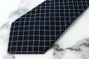 シャツプラザ SHIRTS PLAZA チェック柄 メンズ ネクタイ 送料無料 【中古】【美品】