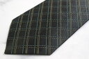 カンサイ ヤマモト KANSAI YAMAMOTO チェック柄 日本製 メンズ ネクタイ 送料無料 【中古】【美品】