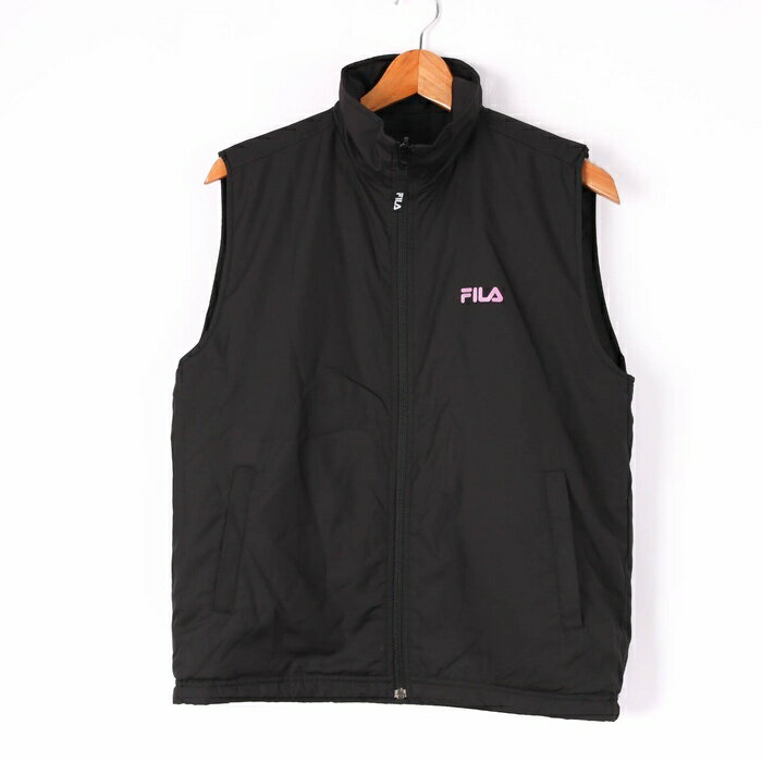 【新品未使用】　フィラ 耐久はっ水 スペシャルダウンベスト　L ロングベスト FILA はっ水防風ダウンベスト♪フィラ ベスト ダウン ジャケット 中綿