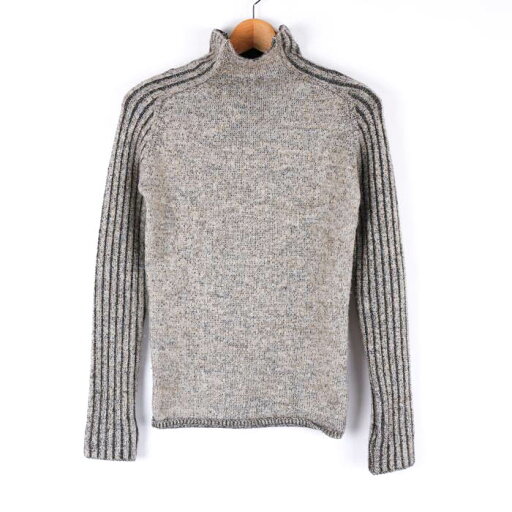 ザラ 長袖ニット セーター ハイネック トップス コットン/ウール混 レディース USA Sサイズ ベージュ ZARA 【中古】 ザラ 長袖ニット セーター ハイネック トップス コットン/ウール混 レディース USA Sサイズ ベージュ ZARA 【中古】
