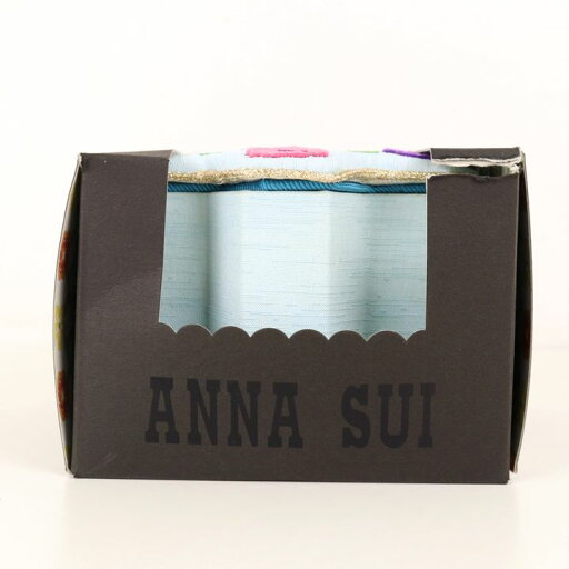 アナスイ ジュエリーボックス 未使用 訳あり 花モチーフ 2段ボックス 小物入れ ブランド レディース ブルー ANNA SUI 【中古】 アナスイ ジュエリーボックス 未使用 訳あり 花モチーフ 2段ボックス 小物入れ ブランド レディース ブルー ANNA SUI 【中古】