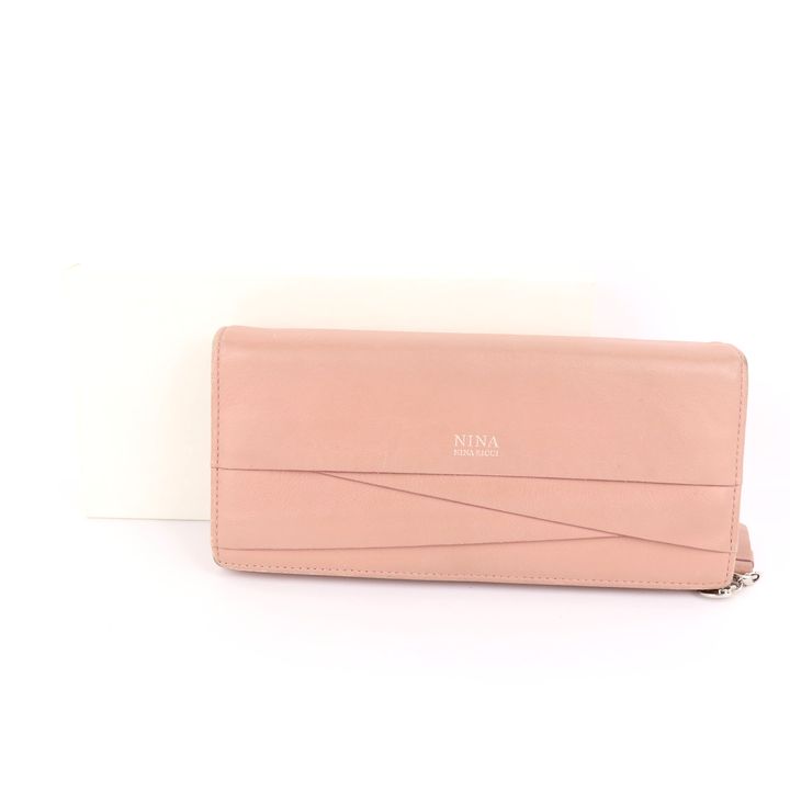 NINA RICCI ニナリッチ 長財布 レザー 