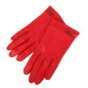 ランセル 手袋 グローブ レザー ブランド 小物 レディース ピンク LANCEL 【中古】
