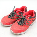 フィラ スニーカー 靴 シューズ 赤 キッズ 女の子用 キッズ 男の子用 18cmサイズ レッド FILA 【中古】(4)