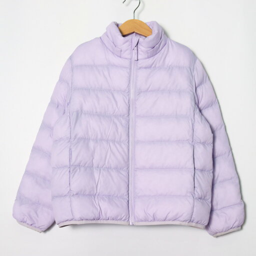 ユニクロ ナイロンジャケット 中綿入り ジャンパー アウター キッズ 女の子用 130サイズ パープル UNIQLO 【中古】 ユニクロ ナイロンジャケット 中綿入り ジャンパー アウター キッズ 女の子用 130サイズ パープル UNIQLO 【中古】