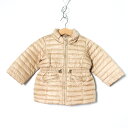 ギャップ ダウンジャケット ジャンパー アウター ベビー 女の子用 90サイズ ベージュ GAP 【中古】