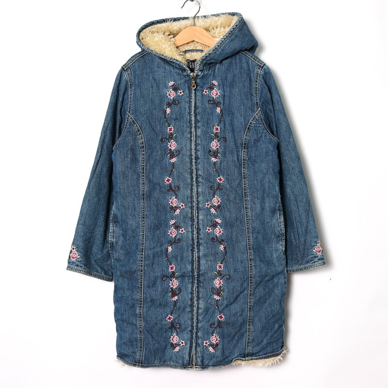 【中古】ギャップデニムコートロング...