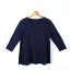 UNTITLED アンタイトル ニット セーター シンプル ウール トップス レディース 4サイズ ブルー 【中古】