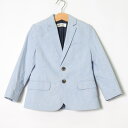 【楽天スーパーSALE 50%OFF 9月4日20:00〜9月11日01:59まで】H&M エイチアンドエム テーラードジャケット フォーマル 卒入園式 コットン キッズ 男の子用 110サイズ ブルー 【中古】(4)
