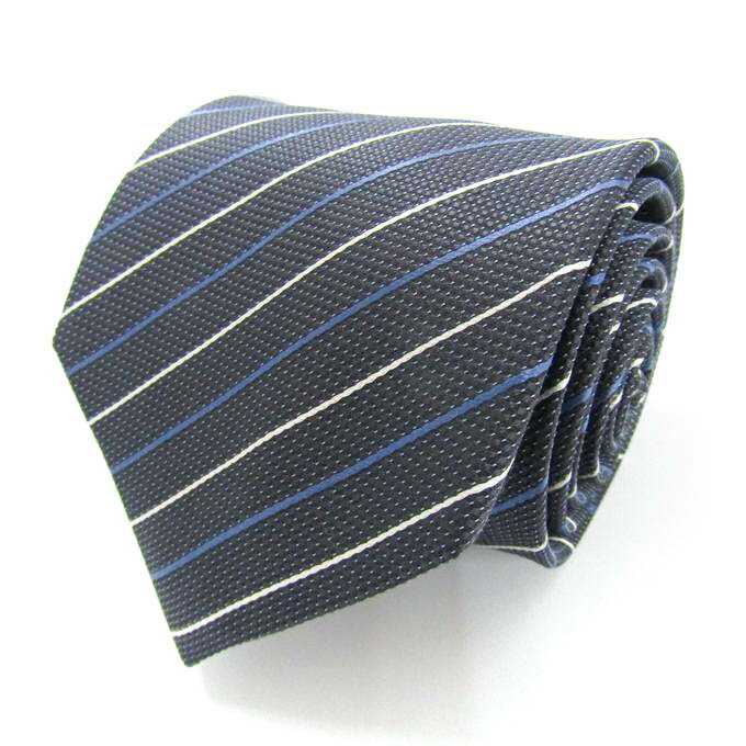 スポルディング ブランド ネクタイ シルク メンズ ブラック SPALDING 【中古】