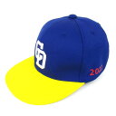 ミズノ キャップ 中日ドラゴンズ 野球 ブランド 帽子 キッズ 男の子用 Jr.Fサイズ ネイビー Mizuno 【中古】