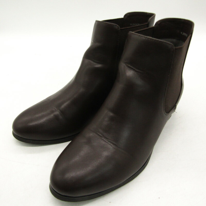Saidogoa - ユナイテッドアローズ ブーツ ショートブーツ ブランド シューズ 靴 レディース Lサイズ ブラウン UNITED ARROWS 【中古】