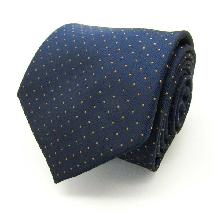 シンプルフレーズクラバット ブランド ネクタイ ドット PO メンズ ネイビー SIMPLE PHRASE CRAVAT 【中古】
