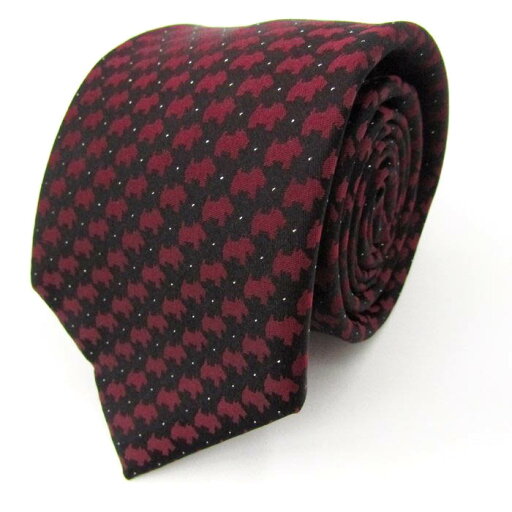 BRICK HOUSE ブリックハウス ブランド ネクタイ 総柄 シルク 未使用タグ付 PO メンズ レッド 【中古】 BRICK HOUSE ブリックハウス ブランド ネクタイ 総柄 シルク 未使用タグ付 PO メンズ レッド 【中古】
