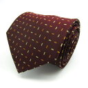 CLUB LAMER クラブラメール ブランド ネクタイ 総柄 PO メンズ ブラウン 【中古】(4)
