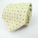 BRICK HOUSE ブリックハウス ブランド ネクタイ ドット チェック柄 格子柄 PO メンズ ベージュ 【中古】(4)