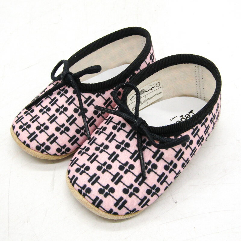 repetto レペット スニーカー ローカット ブランド シューズ 靴 フランス製 ベビー 女の子用 20/21サイズ ピンク 【中古】