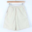 クレージュ パンツ ボトムス ハーフパンツ SPORT TUTUR デサント レディース 7サイズ ベージュ courreges 【中古】