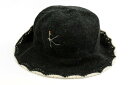 クミキョク ハット 帽子 ニット ウール混 ブランド レディース グレー系 組曲 【中古】