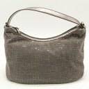 ナチュラルビューティーベーシック ハンドバッグ 鞄 カバン ブランド レディース グレー NATURAL BEAUTY BASIC 【中古】