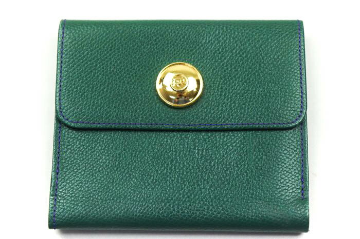 【39％OFFクーポン配布中】フィガロ コインケース 小銭入れ 財布 ウォレット ブランド レディース グリーン FIGARO 【中古】