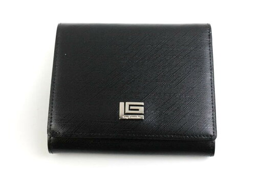 ギ・ラロッシュ 三つ折り財布 未使用 レザー 小銭入れあり ウォレット ブランド メンズ ブラック Guy Laroche 【中古】 ギ・ラロッシュ 三つ折り財布 未使用 レザー 小銭入れあり ウォレット ブランド メンズ ブラック Guy Laroche 【中古】