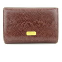 サッソン 二つ折り財布 小銭入れあり ウォレット ブランド レディース ブラウン SASSON 【中古】