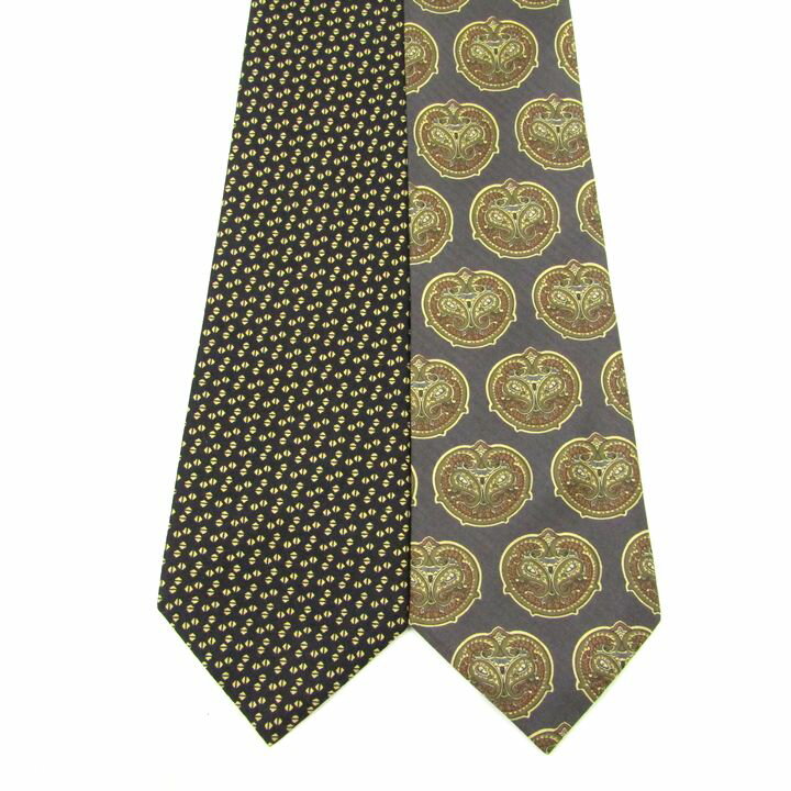 ジムトンプソン ネクタイ ブランド 2点セット ペイズリー柄等 まとめ売り まとめて メンズ JIM THOMPSON 【中古】