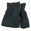 アクシーズファム ケーブル編みミニケープ チャコール 2点セット 未使用 ニット ポンチョ ブランド まとめて レディース axes femme 【中古】