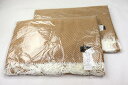 ナノユニバース 斜めストライプ柄 ストール 2点セット 未使用 大判 ショール ベージュ ブランド まとめて レディース nano universe 【中古】