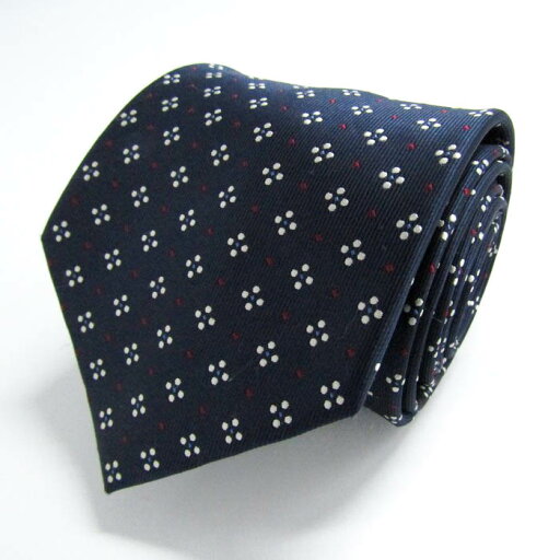 BRICK HOUSE ブリックハウス ブランド ネクタイ 小紋柄 ドット柄 東京シャツ PO メンズ ネイビー 【中古】 BRICK HOUSE ブリックハウス ブランド ネクタイ 小紋柄 ドット柄 東京シャツ PO メンズ ネイビー 【中古】