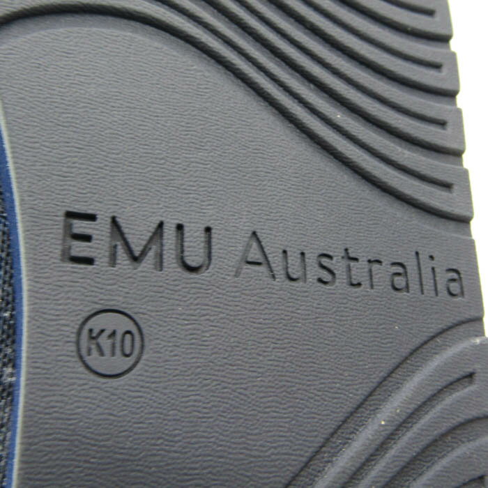 EMU Australia エミュー ブーツ 未使用 K10102S WallabvLo 靴 シューズ キッズ 男の子用 K10/15サイズ ネイビー 【中古】